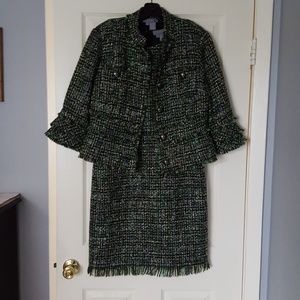 Eccoci elegant dress and jacket.